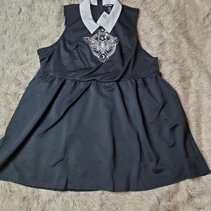 Plus Size Moth Skater Dress